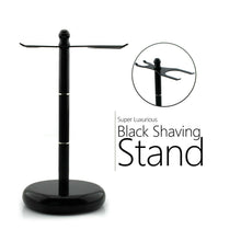 Load image into Gallery viewer, Black Shaving Stand Holder for Razor and Brush - HARYALI LONDON