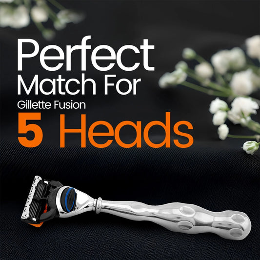 5 Blade Razor Stainless Steel Vase Shape - HARYALI LONDON