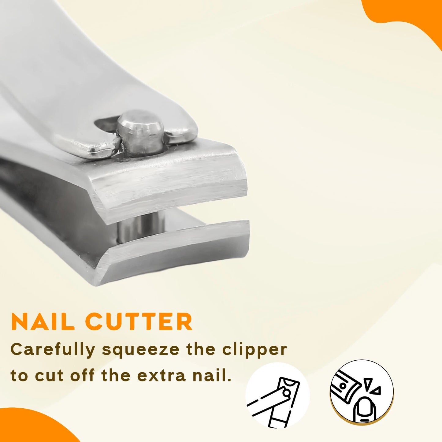 Professional Nail Clipper & Toenail Cutter Set with Nail File - HARYALI LONDON