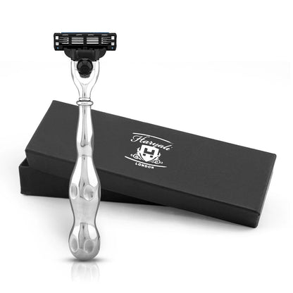 3 Blade Razor Stainless Steel Vase Shape Shaving Razor