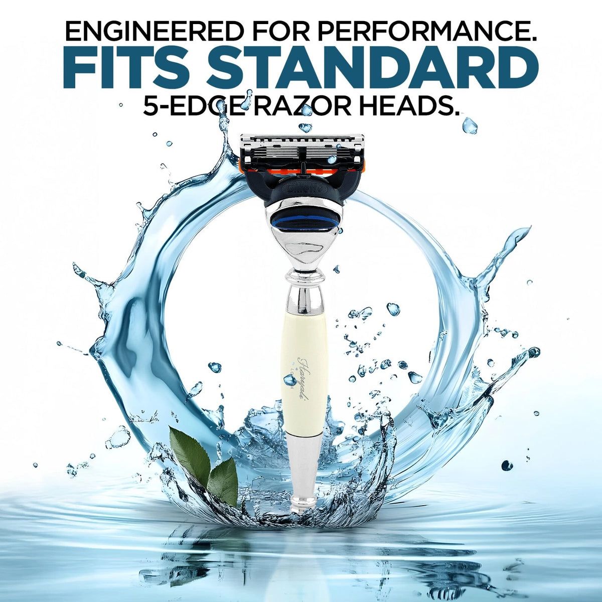 Razor Using Half A Razor Blade Buy Tandoori 5 Blade Razor Ivory HALF Shaving Razor for Men – HARYALI ...