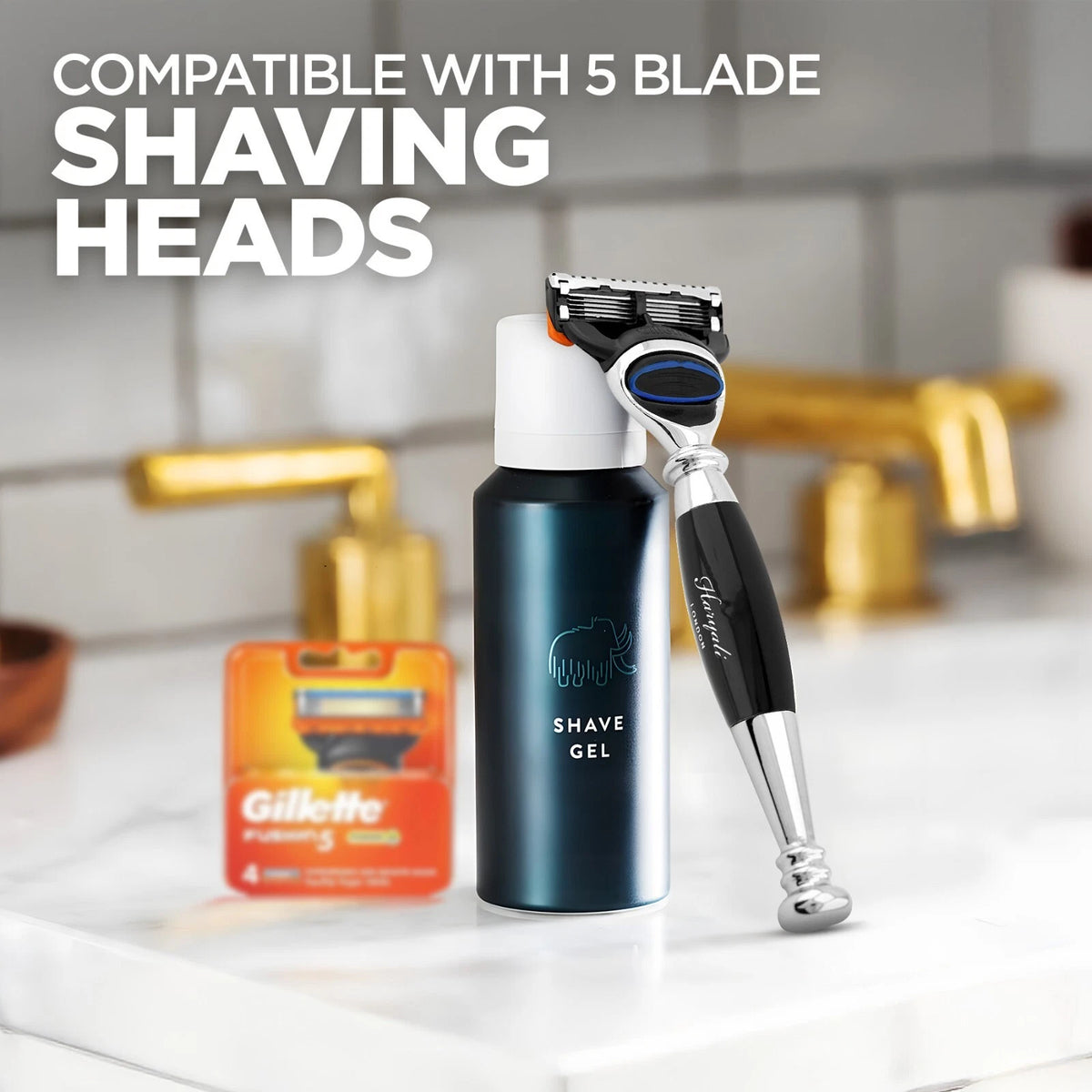Razor Using Half A Razor Blade Buy Tandoori Black Half 5 blade shaving razor in Brass Resin Handle ...