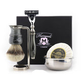 Haryali's Glory Range Silvertip Badger Hair Shaving Kit