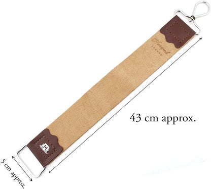 Haryali's Cut Throat Razor Gift Set - Wood Handle