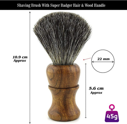 Haryali's Straight Razor Kit - Wood Handle