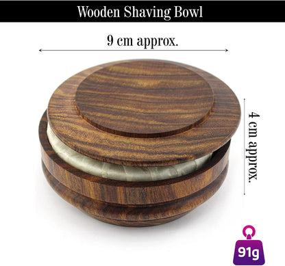 Haryali's Straight Razor Kit - Wood Handle