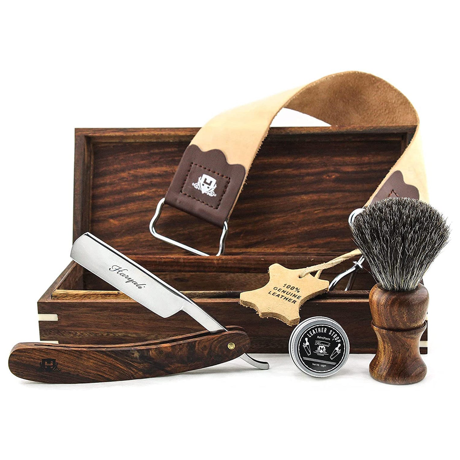 Cheap Razorblade Kit Razor | Blade | Shaving Kit | Cut Throat Razor | Brush | Scissors Set ...