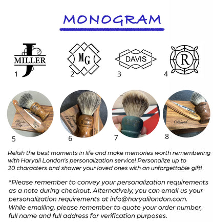 Haryali's Glory Range Synthetic Hair Shaving Kit - HARYALI LONDON