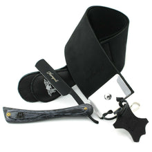 Load image into Gallery viewer, Haryali&#39;s Cut Throat Razor Gift Set - Black Color