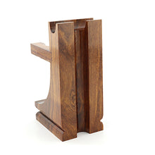 Load image into Gallery viewer, Wooden Shaving Stand for Brush and Razor